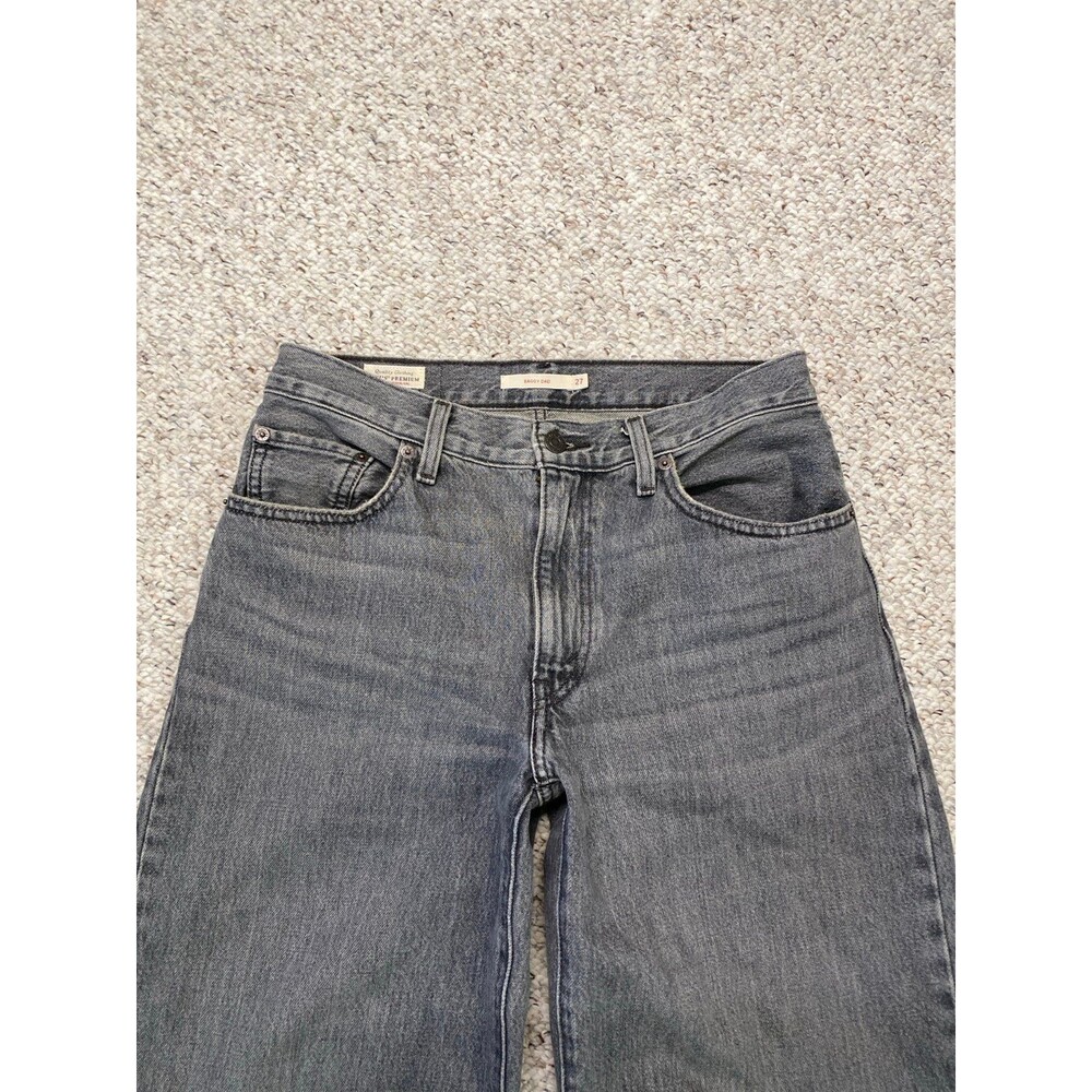 Levi’s Premium Baggy Dad Jeans In Chill At Home Black Grey 27 Relaxed Straight - Picture 4 of 11